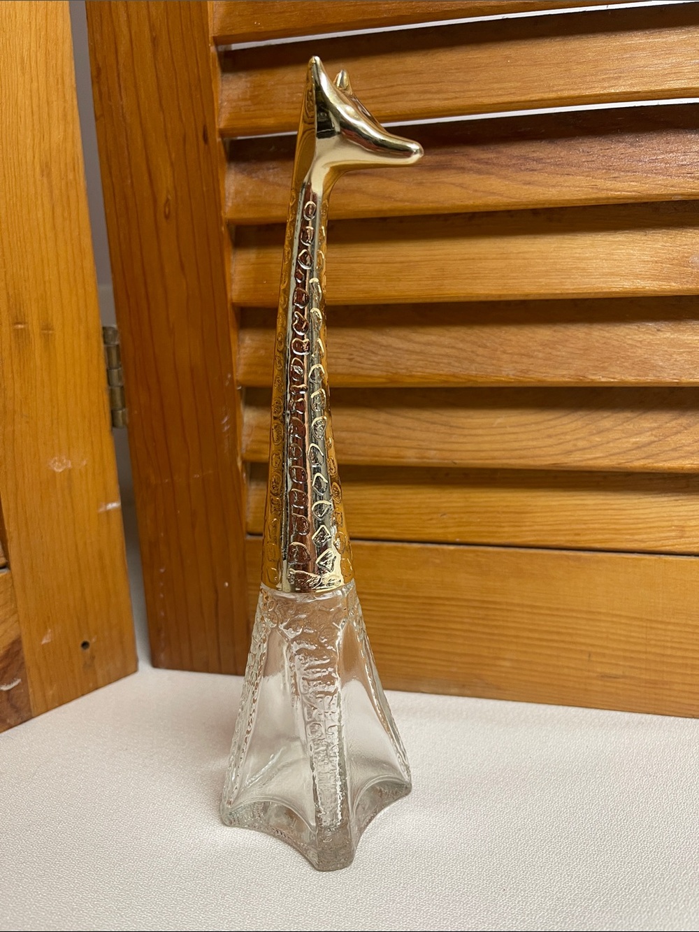 Avon Vintage Collectible Giraffe Fragrance Bottle 1975/76 -Empty.